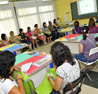 Vista general del aula durante la explicacin